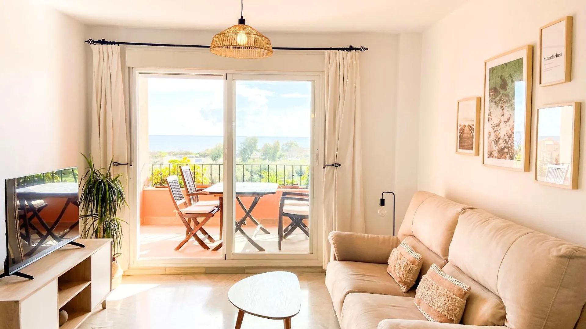 شقة Apartamento Con Vistas Al Mar , Golf Y Vinedos مانيلفا إسبانيا